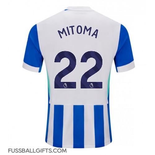 Brighton Kaoru Mitoma #22 Fußballbekleidung Heimtrikot 2025-26 Kurzarm